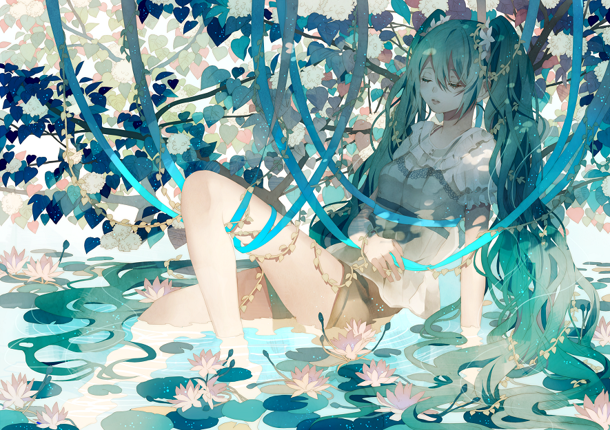 27418391_p0.png 初音未来主题图包，初音未来壁纸奇美若仙  初音未来 第3张