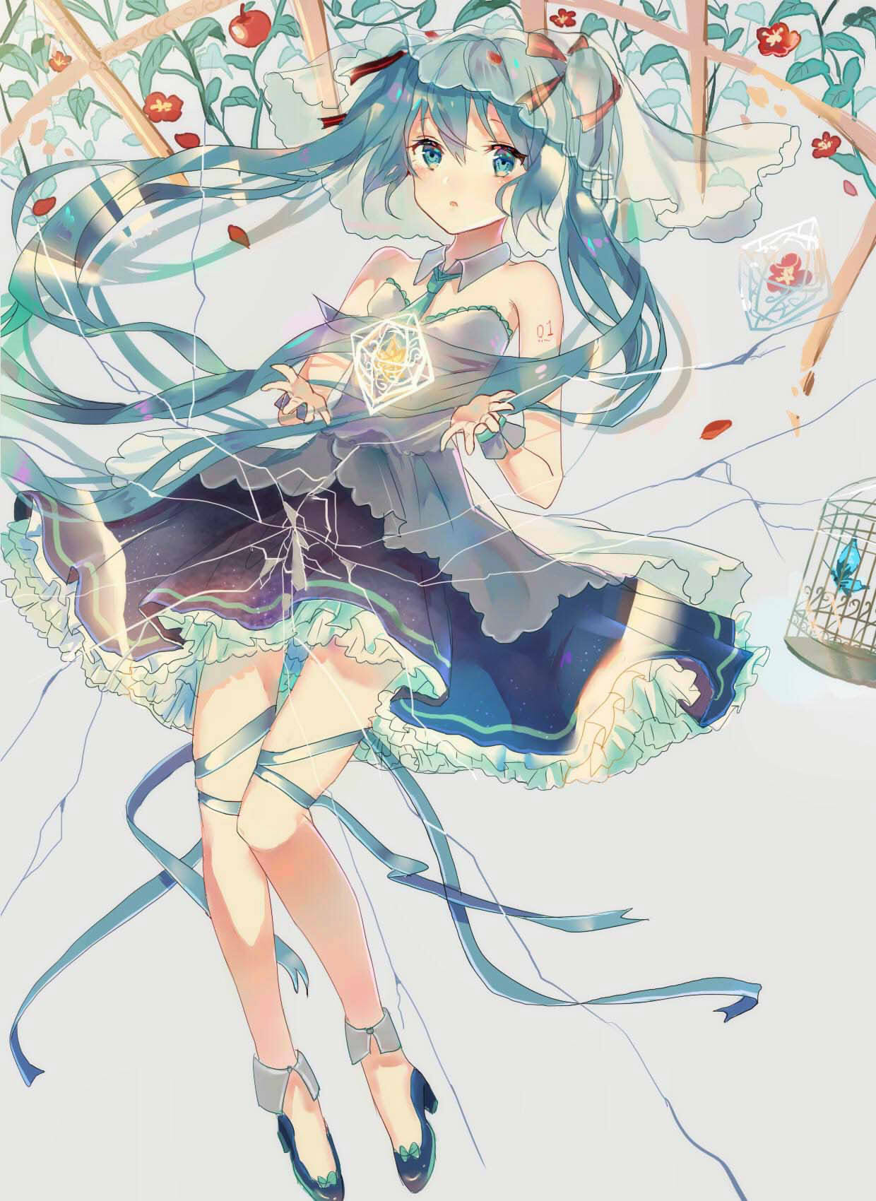 63485579_p0.jpg 初音未来主题图包，初音未来壁纸奇美若仙  初音未来 第7张