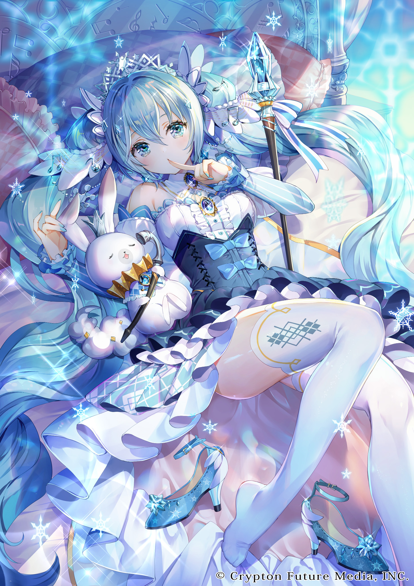 73074007_p0.jpg 初音未来主题图包，初音未来壁纸奇美若仙  初音未来 第14张